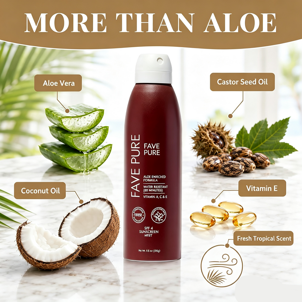 Tanning Oil Spray SPF 4, 6 oz | Sun tan; SPF 4 sun protection; Pure & natural oils; Fast-absorbing, non-greasy, dries clear